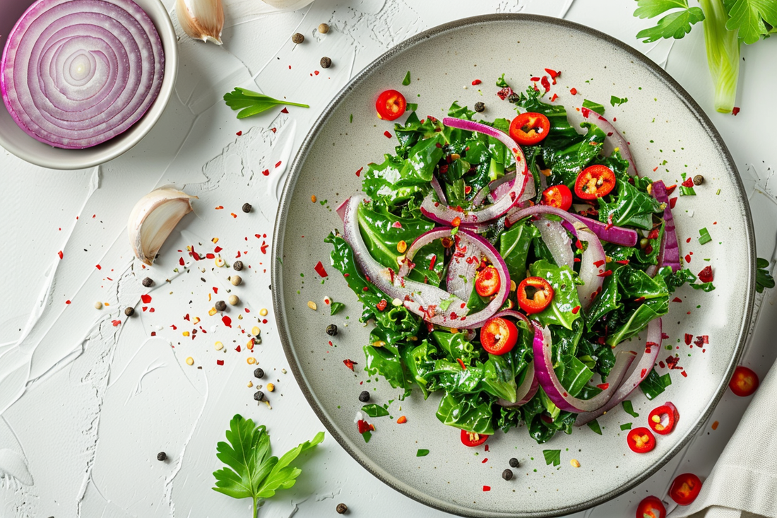 Spicy Mustard Greens - Organo Republic seeds store Spicy Mustard Greens
