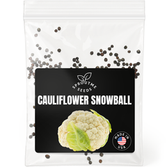 Cauliflower Seeds 300+ Seeds – Non-GMO Heirloom Cool-Season Vegetable - Organo Republic seeds store Cauliflower Seeds 300+ Seeds – Non-GMO Heirloom Cool-Season Vegetable