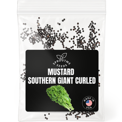 Mustard Southern Giant Seeds 500+ Seeds – Non-GMO Spicy Leafy Greens - Organo Republic seeds store Mustard Southern Giant Seeds 500+ Seeds – Non-GMO Spicy Leafy Greens