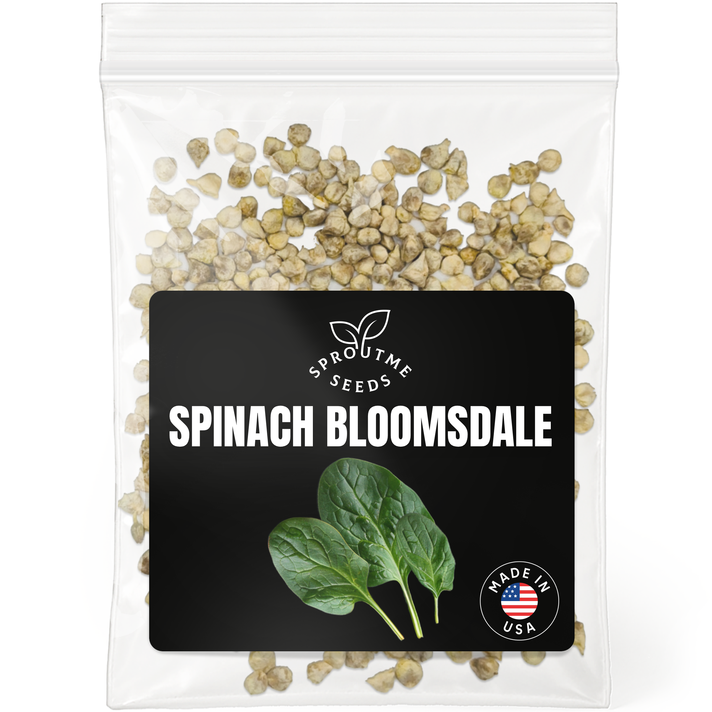 Spinach Bloomsdale Seeds 500+ Seeds – Non-GMO Heirloom Leafy Greens - Organo Republic seeds store Spinach Bloomsdale Seeds 500+ Seeds – Non-GMO Heirloom Leafy Greens