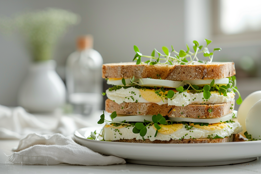 Cress and Egg Sandwich