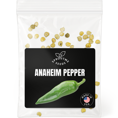 Anaheim Pepper Seeds 50+ Seeds – Mild Heat, Non-GMO