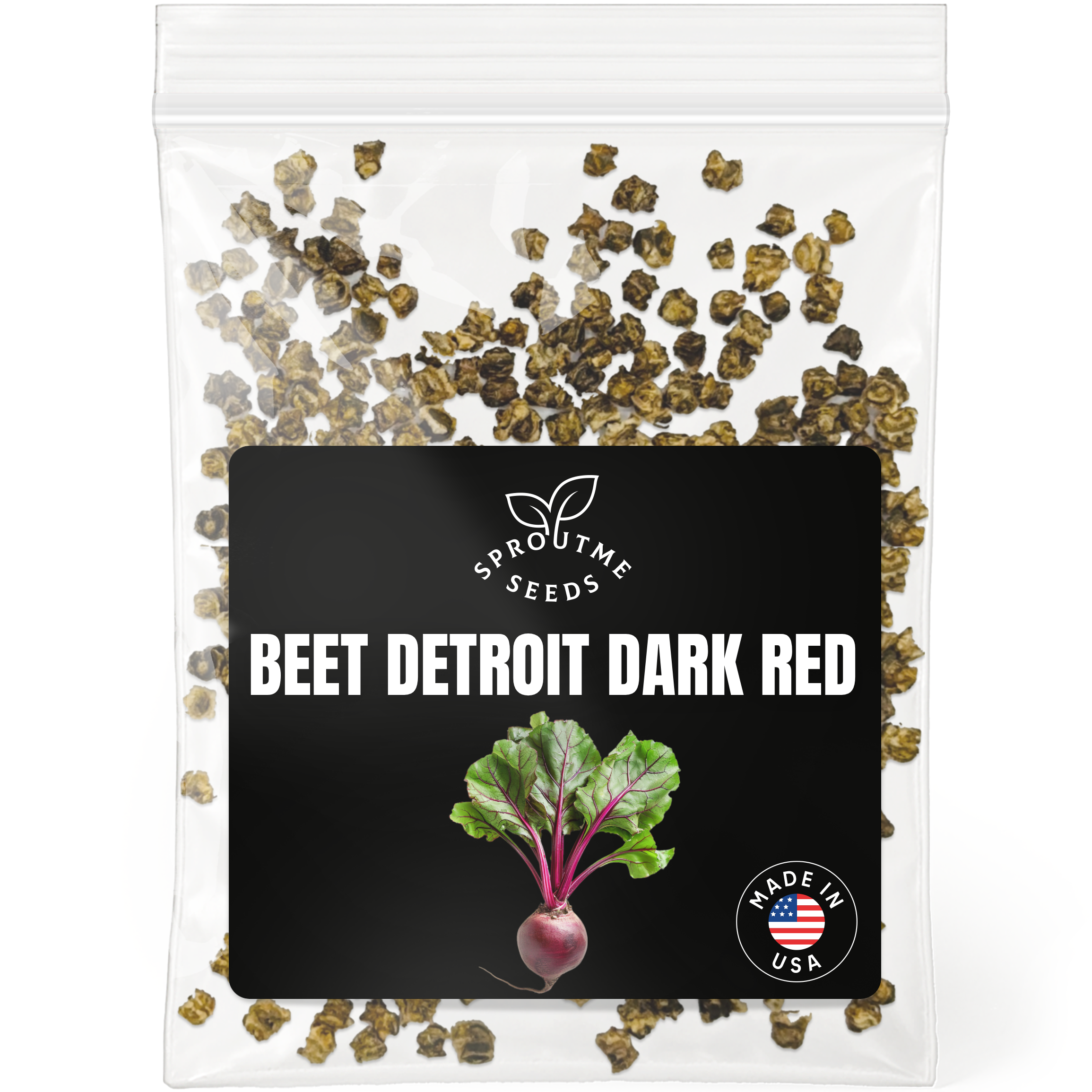 Beet Detroit Dark Red Seeds 300+ Seeds – Non-GMO, Heirloom Garden Beet