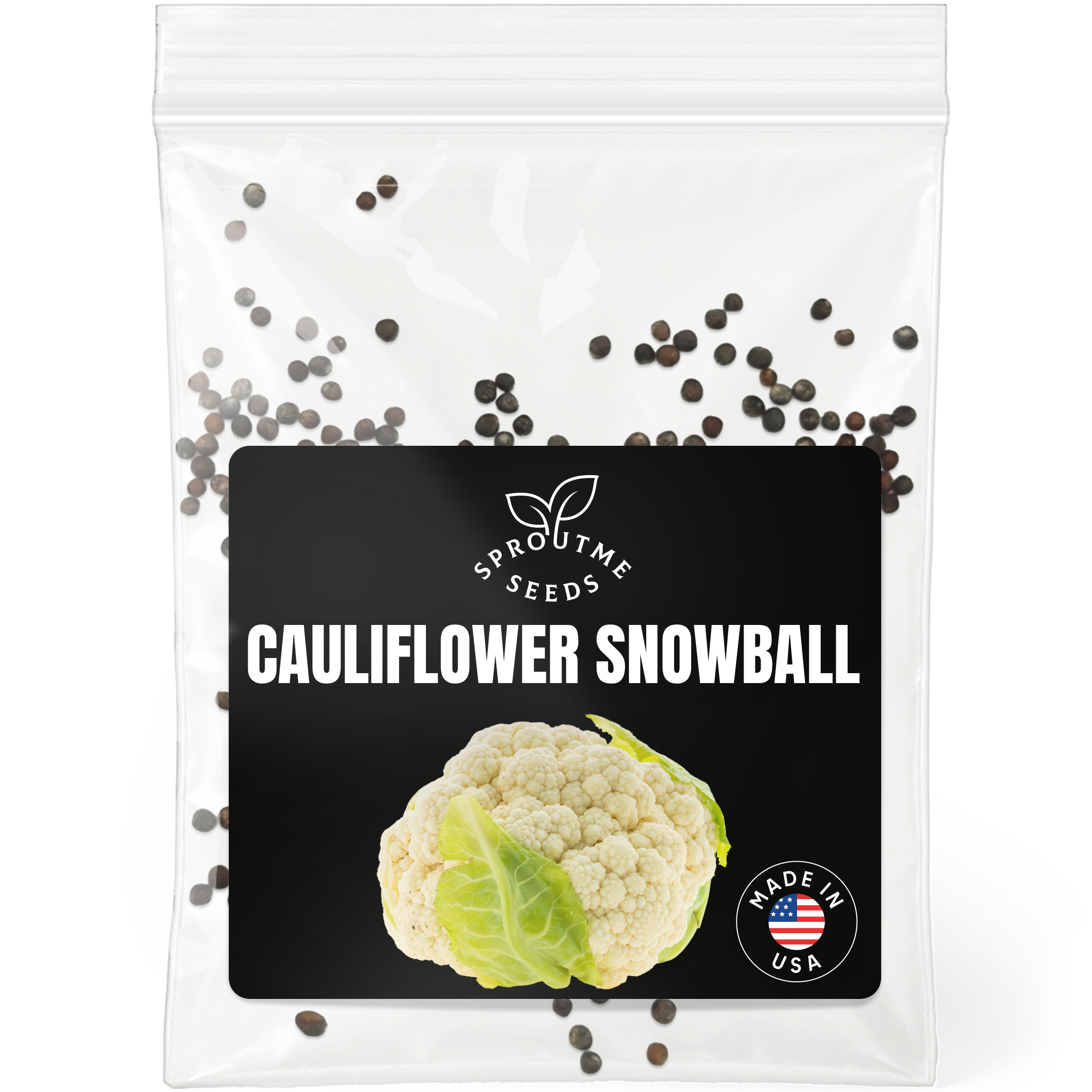 Cauliflower Seeds 300+ Seeds – Non-GMO Heirloom Cool-Season Vegetable