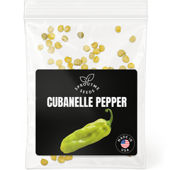Cubanelle Pepper Seeds 50+ Seeds – Non-GMO Sweet Frying Pepper