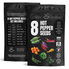 8 Variety Hot Pepper Seed Pack - Buy Online at the Best Price