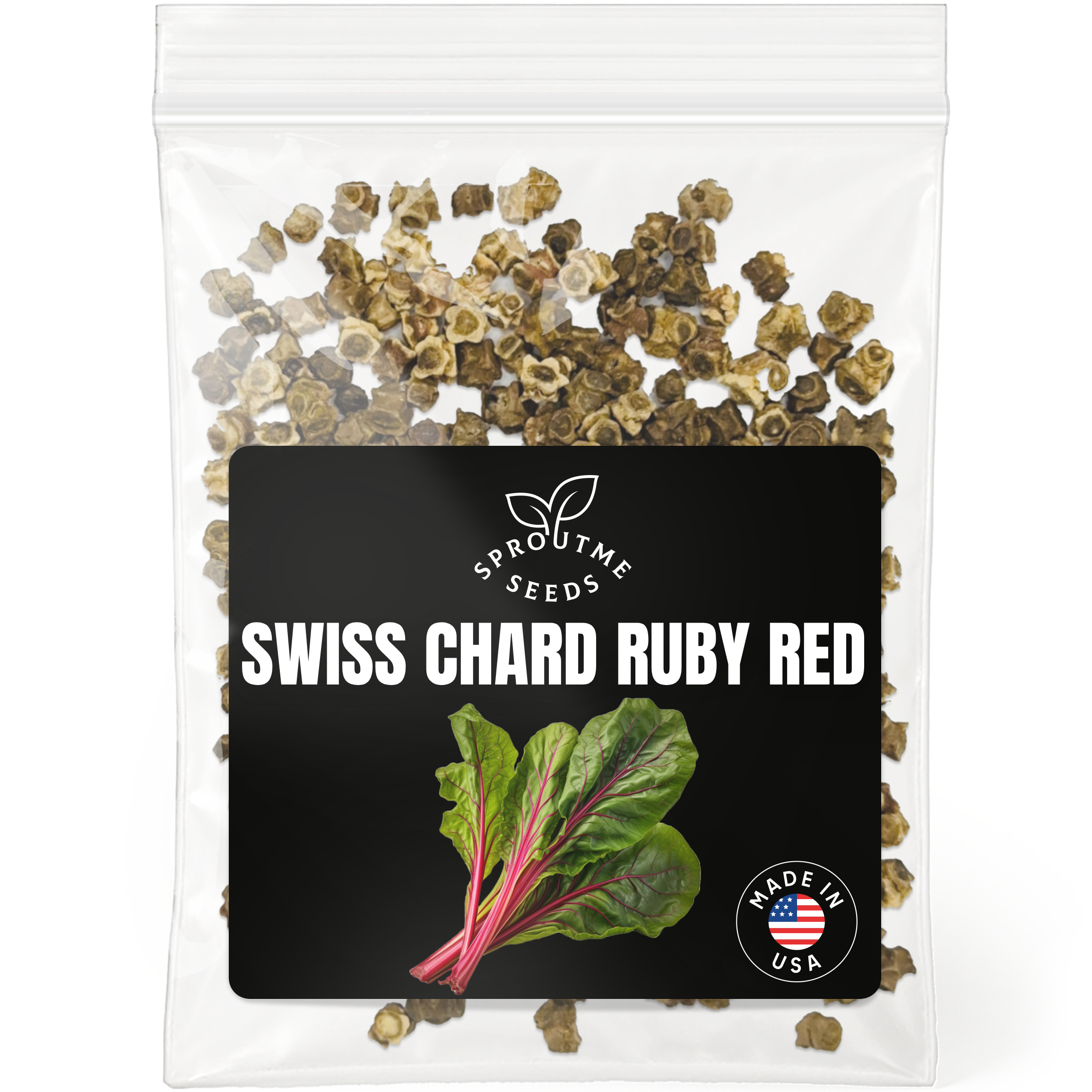 Swiss Chard Seeds 300+ Seeds – Non-GMO Colorful Nutritious Leafy Greens